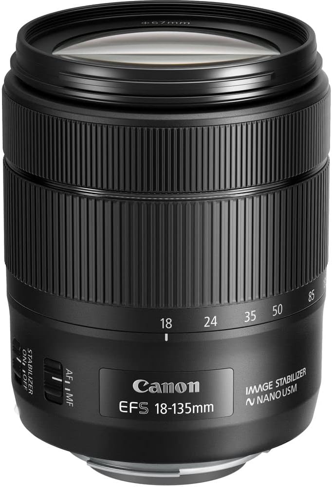 Canon 1276C002 EF-S 18-135mm USM Lens Renewed
