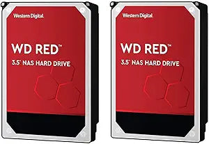 Western Digital Red 6TB NAS Internal Hard Drive 2-Pack