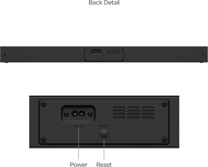 Roku 9301R TV Wireless Soundbar - Enhanced Audio