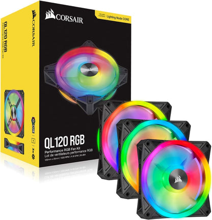 Corsair CO-9050098-WW QL120 RGB 120mm Fan 3-Pack