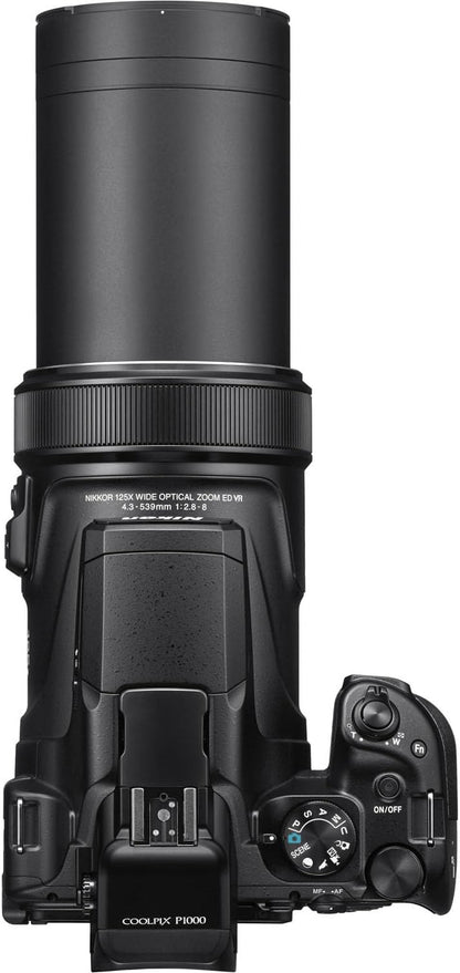 Nikon COOLPIX P1000 125x Zoom Camera Bundle