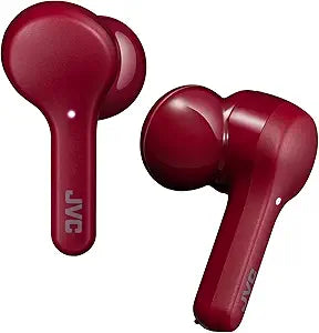 JVC HAA8TR True Wireless Bluetooth Earbuds - Red