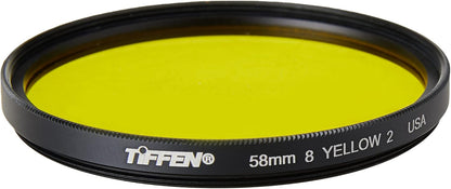 Tiffen 588Y2 58mm Yellow Filter for B&W Photography