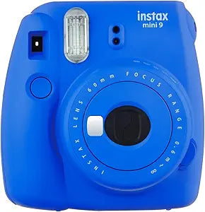 Fujifilm Instax Mini 9 Cobalt Blue Instant Camera
