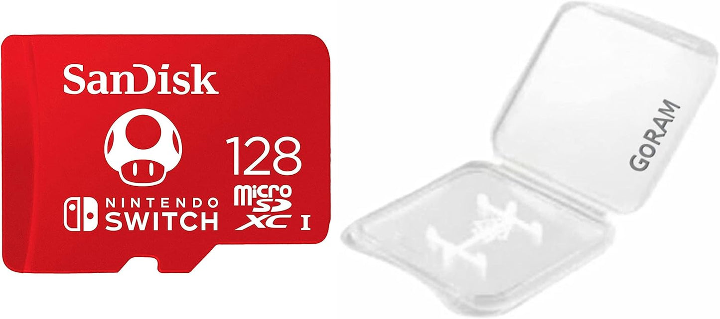 SanDisk SDSQXAO-128G 128GB Nintendo Switch MicroSD Card