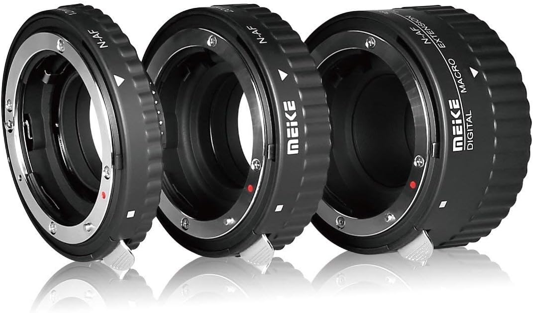 Meike 4332257968 Nikon Macro Extension Tube Set