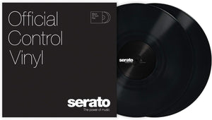 Serato SCV-PS-BLK-OJ Black Control Vinyl 12" Pair
