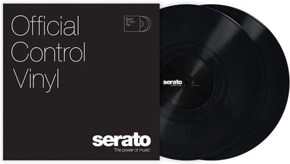 Serato SCV-PS-BLK-OJ Black Control Vinyl 12" Pair