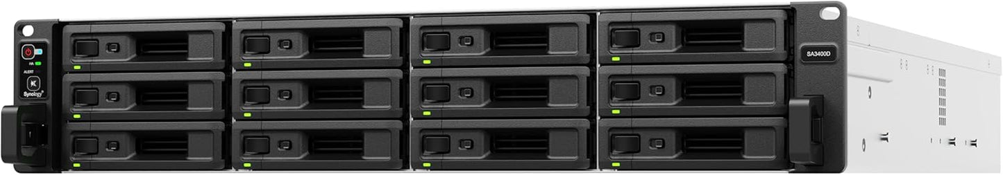 Synology SA3400D 12-Bay Dual Controller NAS