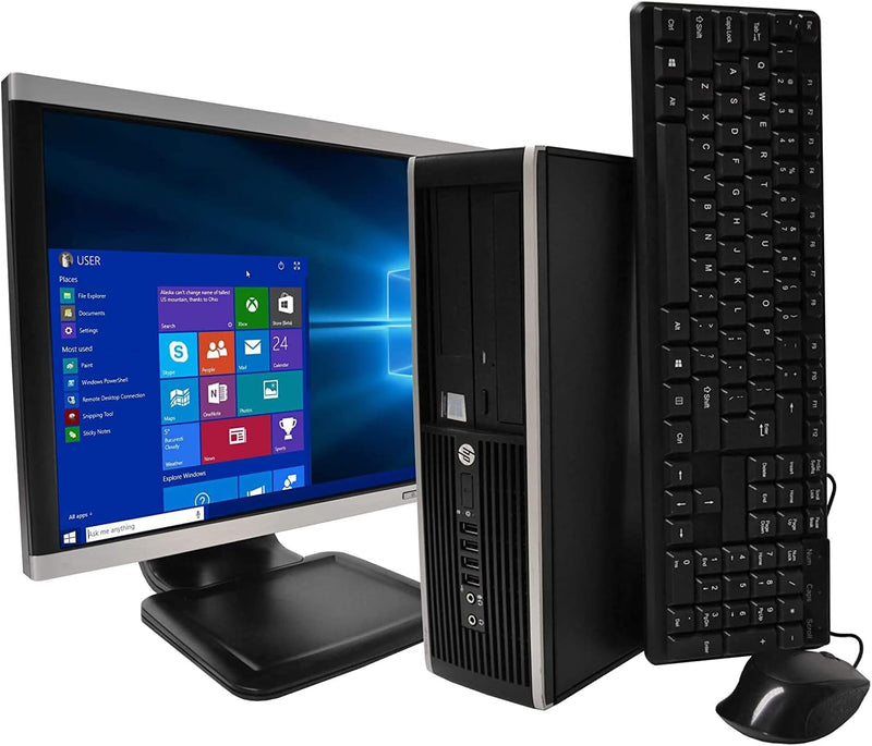HP 6200 Elite i5 Refurbished Desktop PC Set — main product image