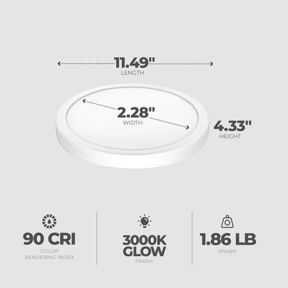 GE 93129183 LED Slim Puck Light 3-Pack