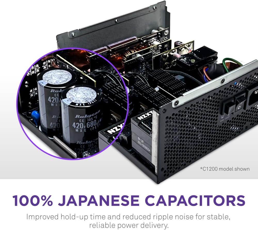 NZXT NZXT C1200 Gold ATX 3.1 Fully Modular Power Supply