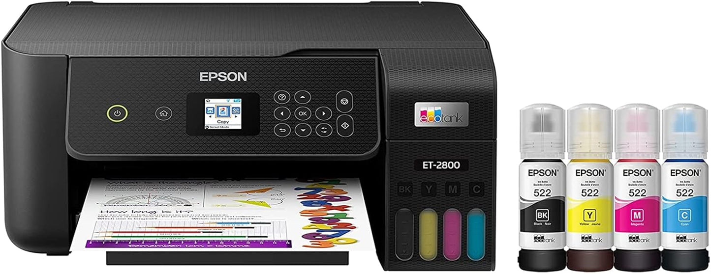 Epson EcoTank ET-2800 Wireless All-in-One Printer