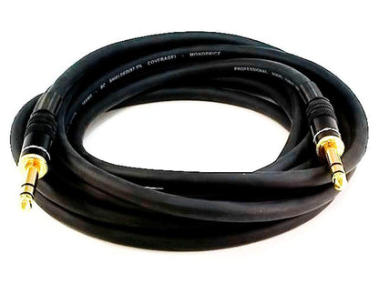 Monoprice 104791 1/4" TRS Male to Male Cable