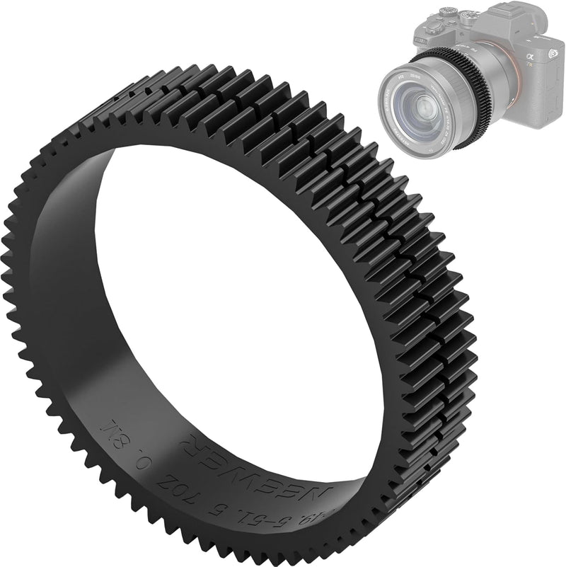 Neewer PG008 Follow Focus Gear Ring 49.5-51.5mm — main product image