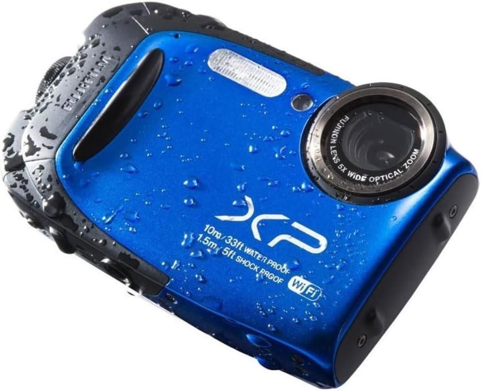 Fujifilm XP75/XP70-BLUE 16.4MP Waterproof 5X Zoom Camera