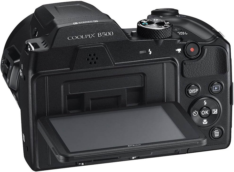 Nikon CRTE12NKCPB500K COOLPIX B500 40x Zoom Camera Bundle Renewed