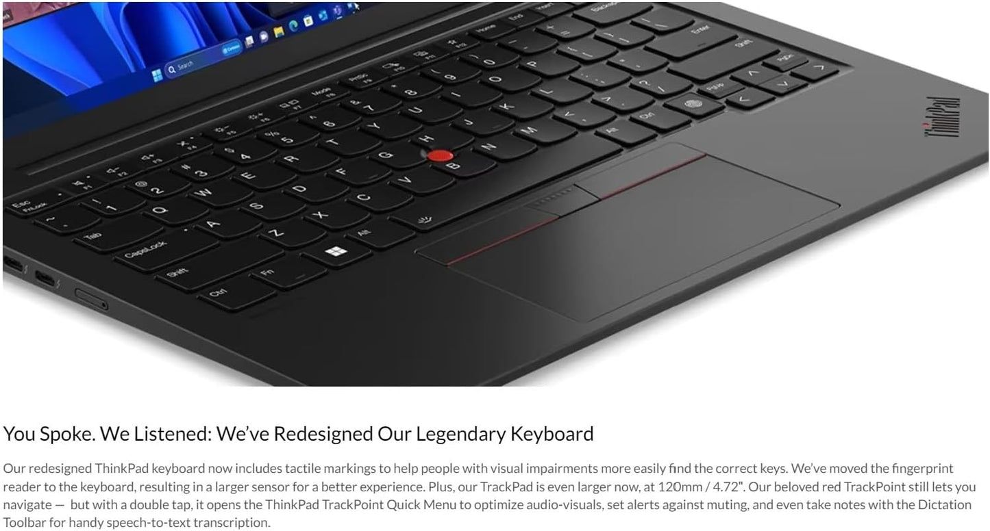 Lenovo Ultra 7 155U ThinkPad X1 Carbon Gen 12 Laptop