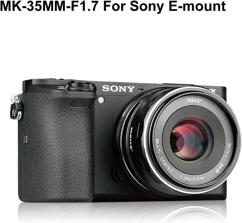 Meike MK-S-35mm F1.7 APS-C Manual Focus Lens Sony E-Mount