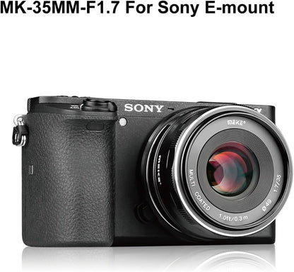 Meike MK-S-35mm F1.7 APS-C Manual Focus Lens Sony E-Mount