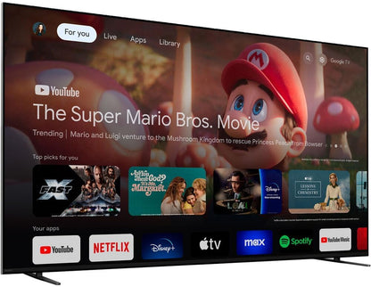Sony E10SNK65XR70 65-Inch 4K QLED TV Bundle