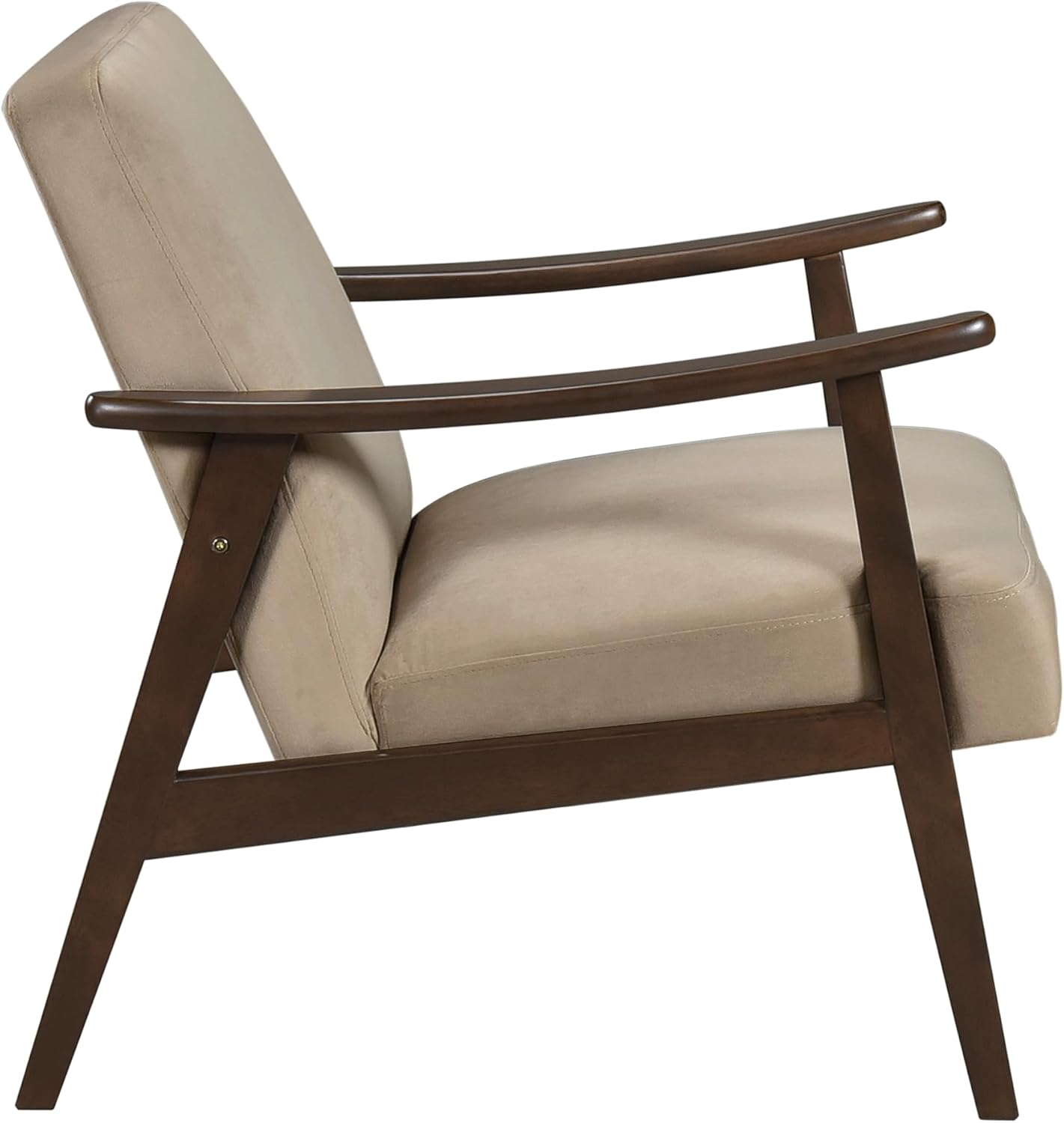 Lexicon 194840258988 Mid Century Modern Velvet Accent Chair