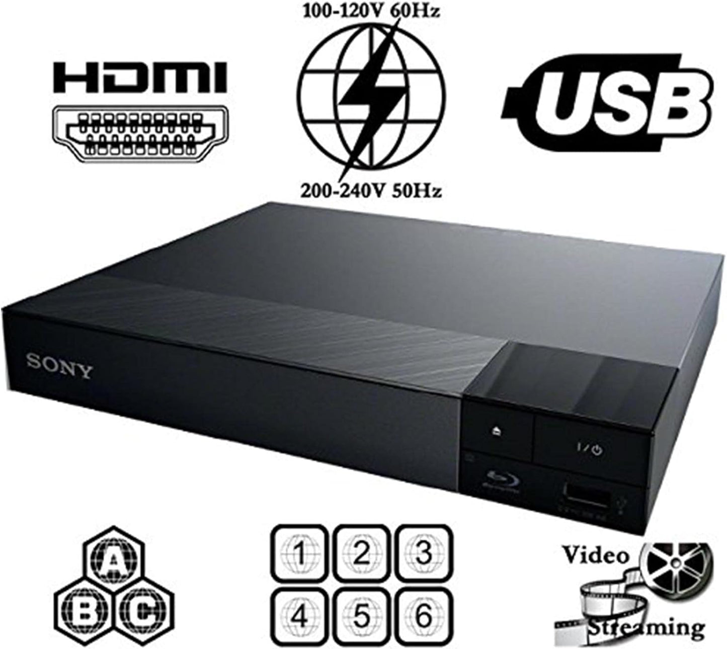 Sony SO-S1200 Multi Region CodeFree Blu Ray DVD Player