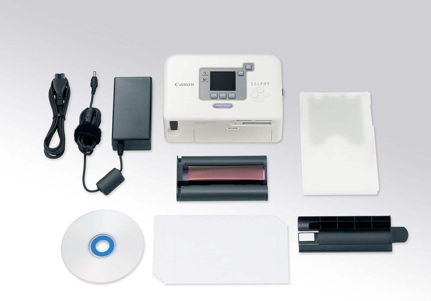 Canon 1291B001 Selphy CP720 Compact Photo Printer - Portable Printing