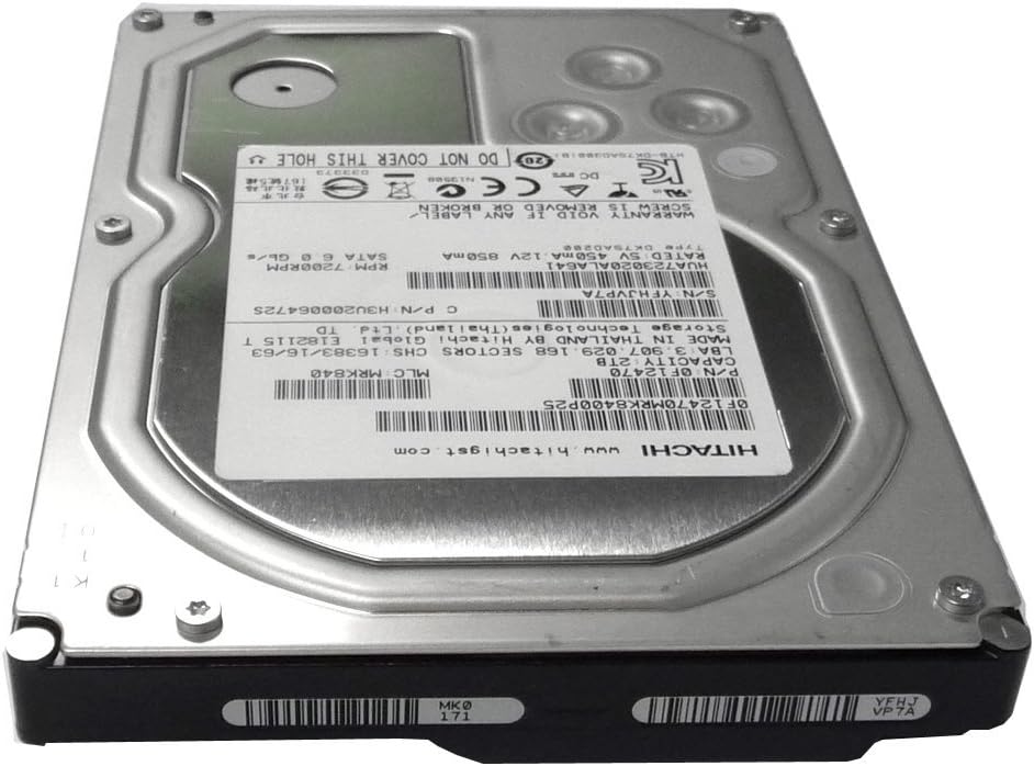 Hitachi HUA723020ALA641-CR 2TB Ultrastar Enterprise Hard Drive (Renewed)