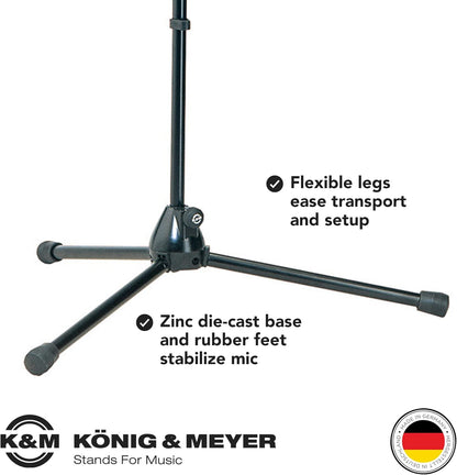 K&M 21090 Pro Tripod Microphone Boom Stand