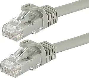 Monoprice 111208 Cat5e Ethernet Patch Cable, 0.5ft - Gray