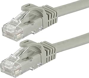 Monoprice 111342 Cat5e Ethernet Patch Cable 50ft Gray