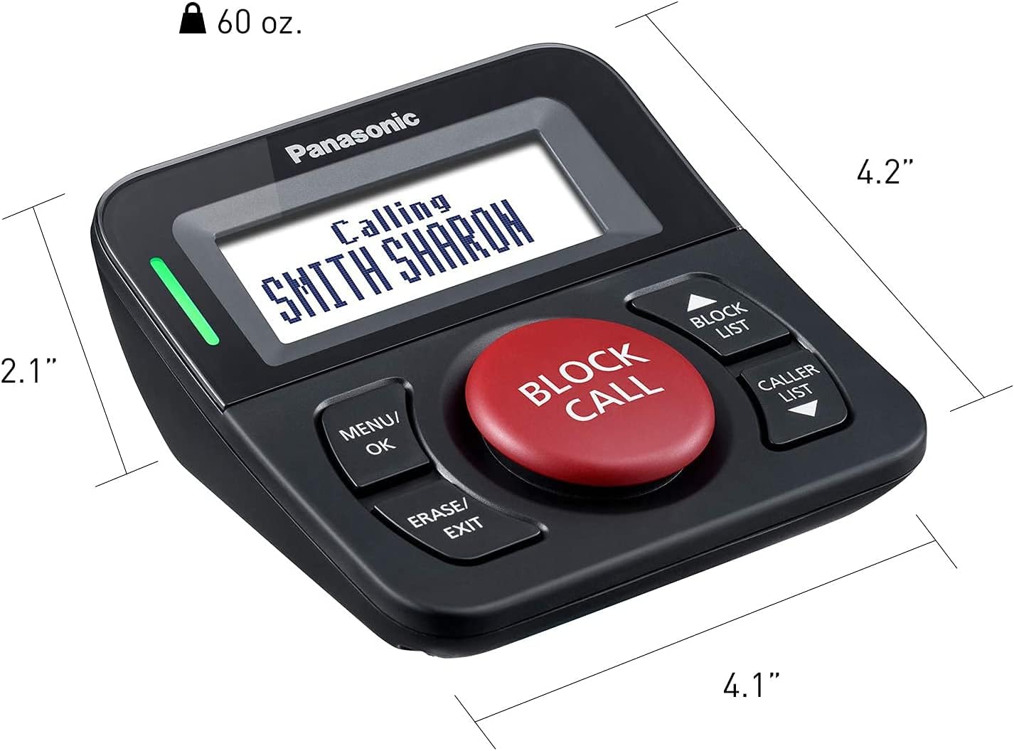 Panasonic Call Blocker KX-TGA760B for Landline Phones