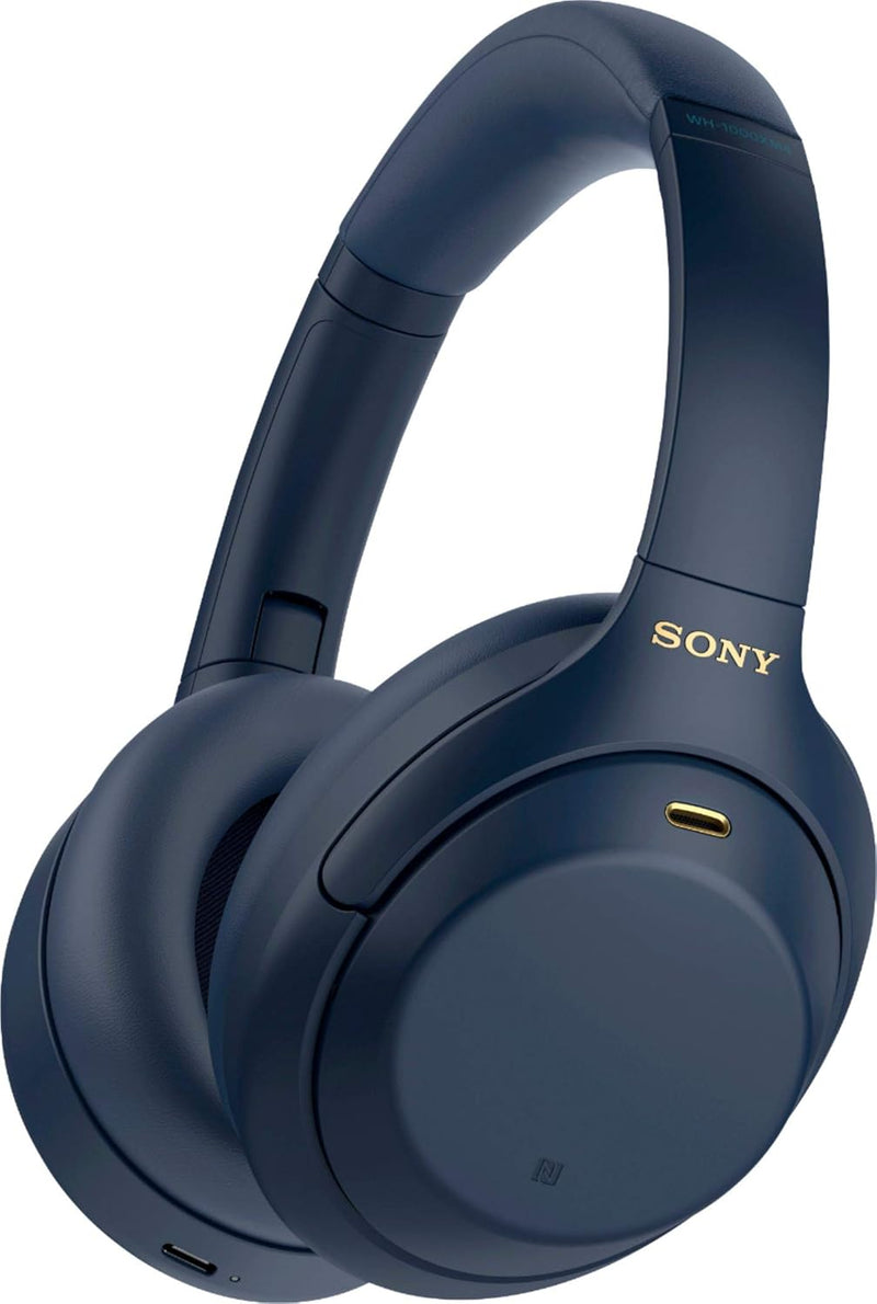 Sony WH-1000XM4/L Wireless Noise Canceling Headphones Blue Renewed — main product image