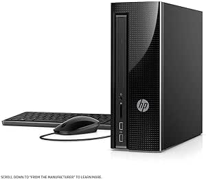 HP 270-p043w Slimline Desktop i3 8GB 1TB Renewed — main product image