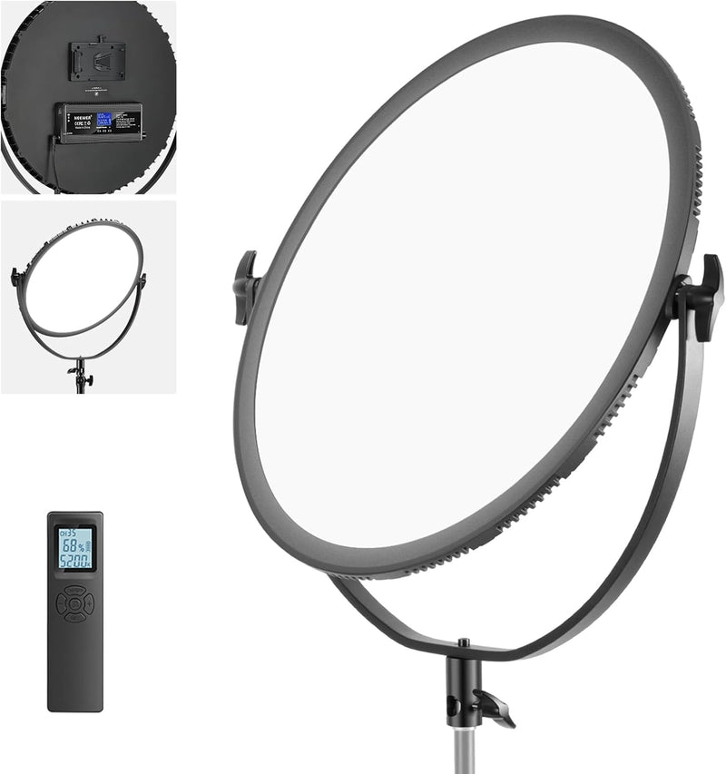 Neewer 10096059 LED Bi-Color Studio Round Light 70W — main product image