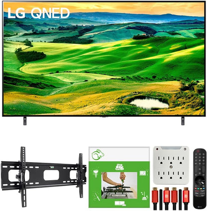 LG 50QNED80UQA 50" QNED Mini-LED TV Bundle