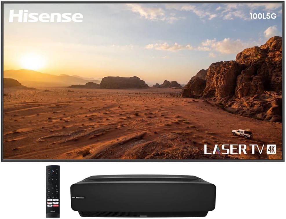 Hisense E94HIS100L5GC100A 100" LASER TV & ALR Screen