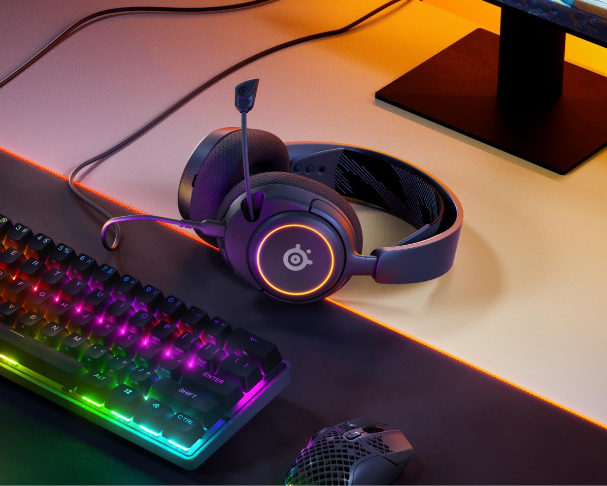 SteelSeries 61631 Arctis Nova 3 RGB Gaming Headset