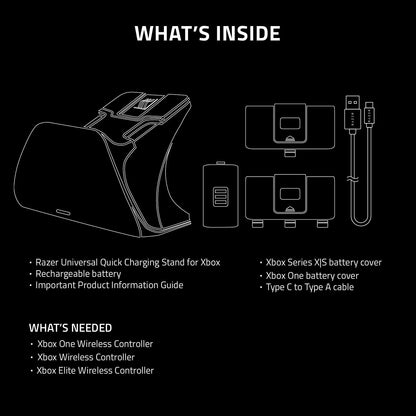 Razer RC21-01750100-R3U1 Universal Quick Charging Stand for Xbox