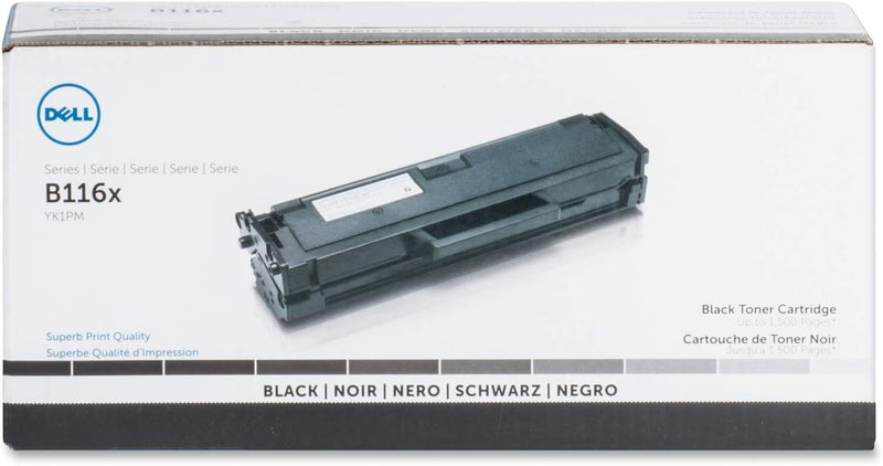 Dell YK1PM Toner Cartridge Black for B1160/B1165 Series — main product image