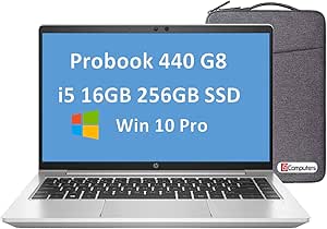 HP ProBook 430 Business Laptop ProBook 440 G8 i5 16GB RAM 256GB SSD