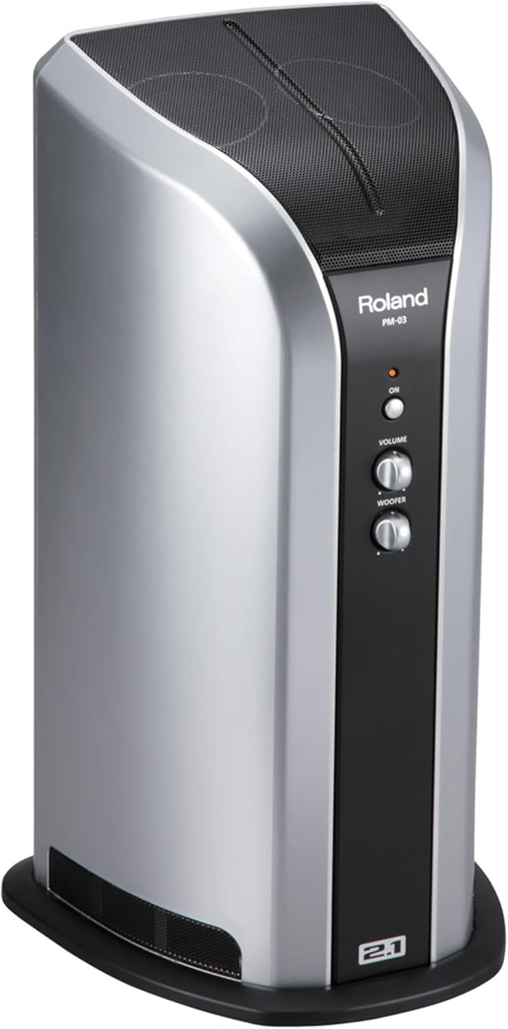 Roland PM-03 Personal Drum Monitor Bundle - Headphones & Cable