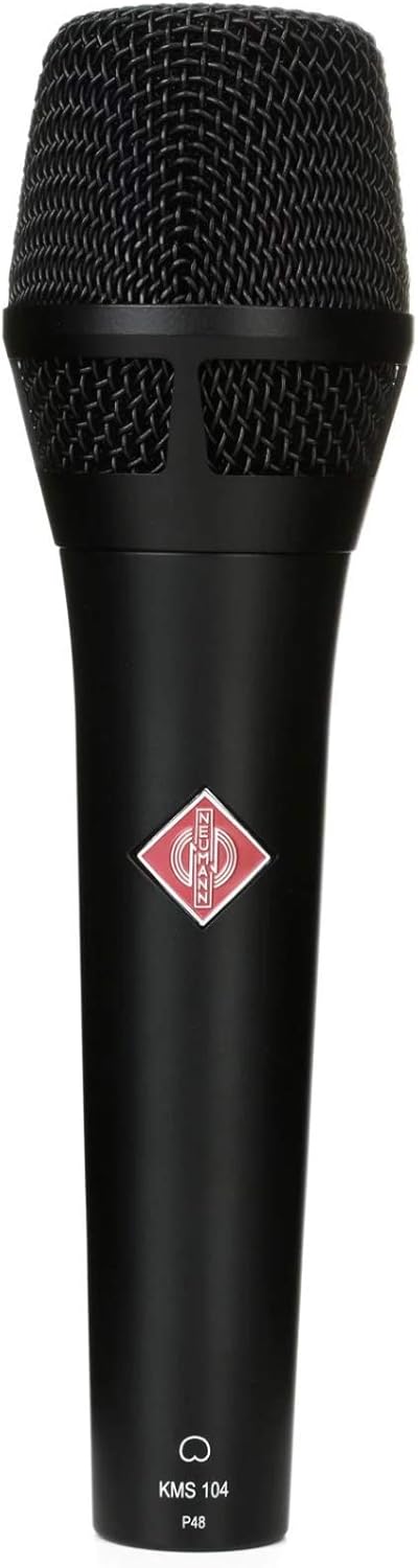 Neumann 008548 KMS 104 Handheld Vocal Microphone - Black