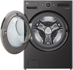 LG WM6700HBA 5.0 Cu. Ft. Black Steel Smart Washer