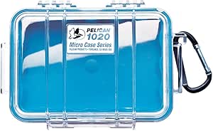Pelican 1020-026-100 Blue/Clear Micro Case