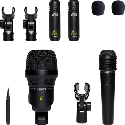 Lewitt Beatkit 4-Piece Drum Microphone Kit