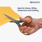 Westcott 00803 Titanium Bonded 8-Inch Scissors 6-Pack