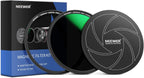 Neewer 10100914 72mm Magnetic ND1000 Lens Filter Kit