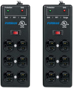 Furman SS-6B-PRO 6-Outlet 15' Surge Protector 2-Pack